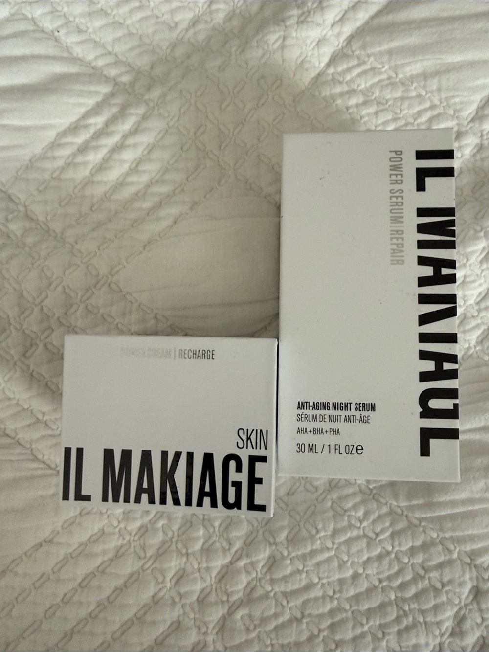 IL MAKIAGE Skincare Serum & Night Serum Duo